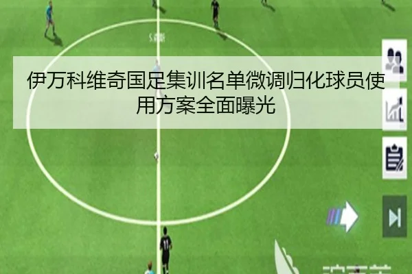 伊万科维奇国足集训名单微调归化球员使用方案全面曝光 | Leyu